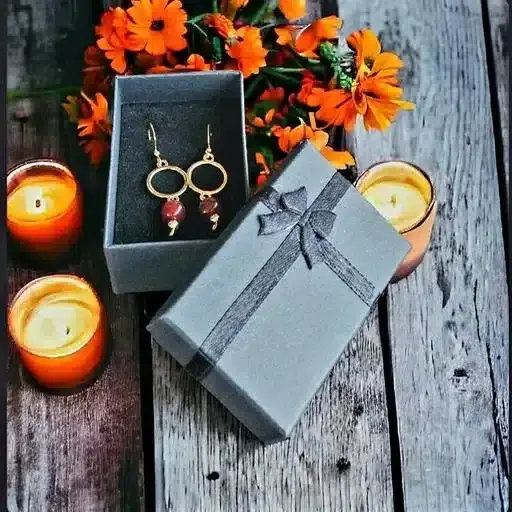 Pierre Coraline handgemaakte oorbellen